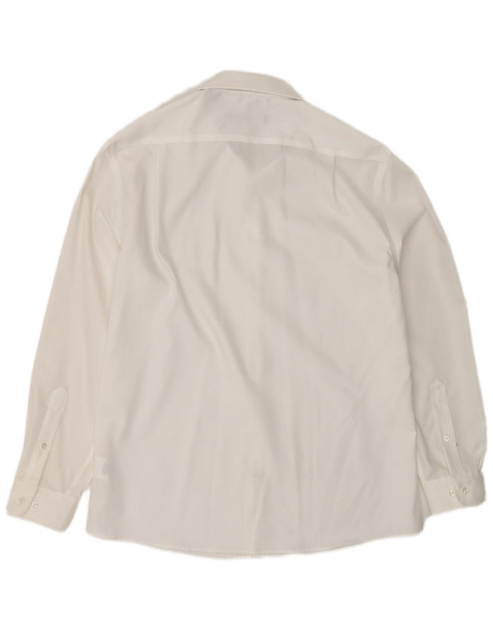 Tommy Hilfiger Mens Slim Fit Shirt Size 16 Large White