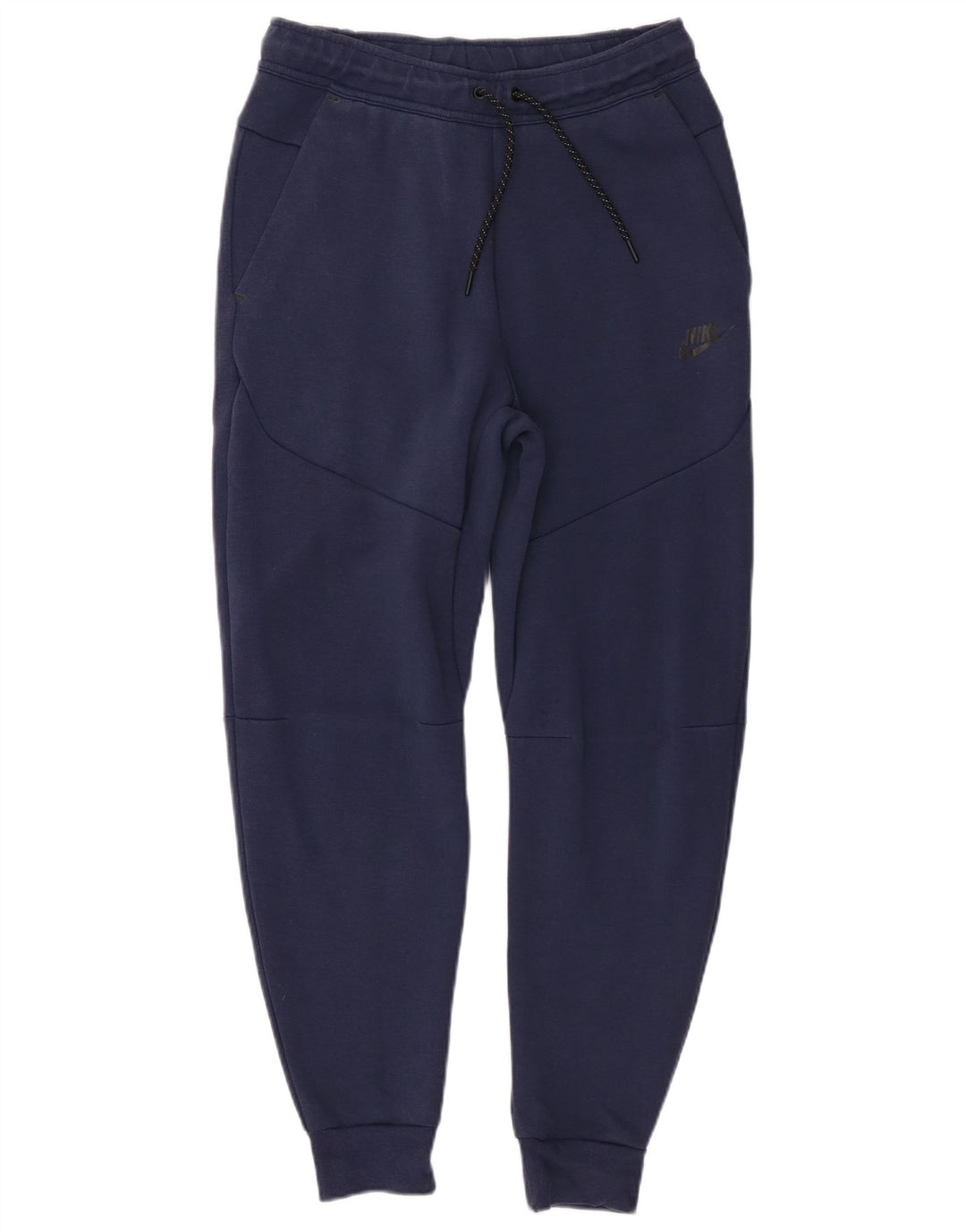 Nike Mens Tracksuit Trousers Joggers Small Navy Blue Cotton