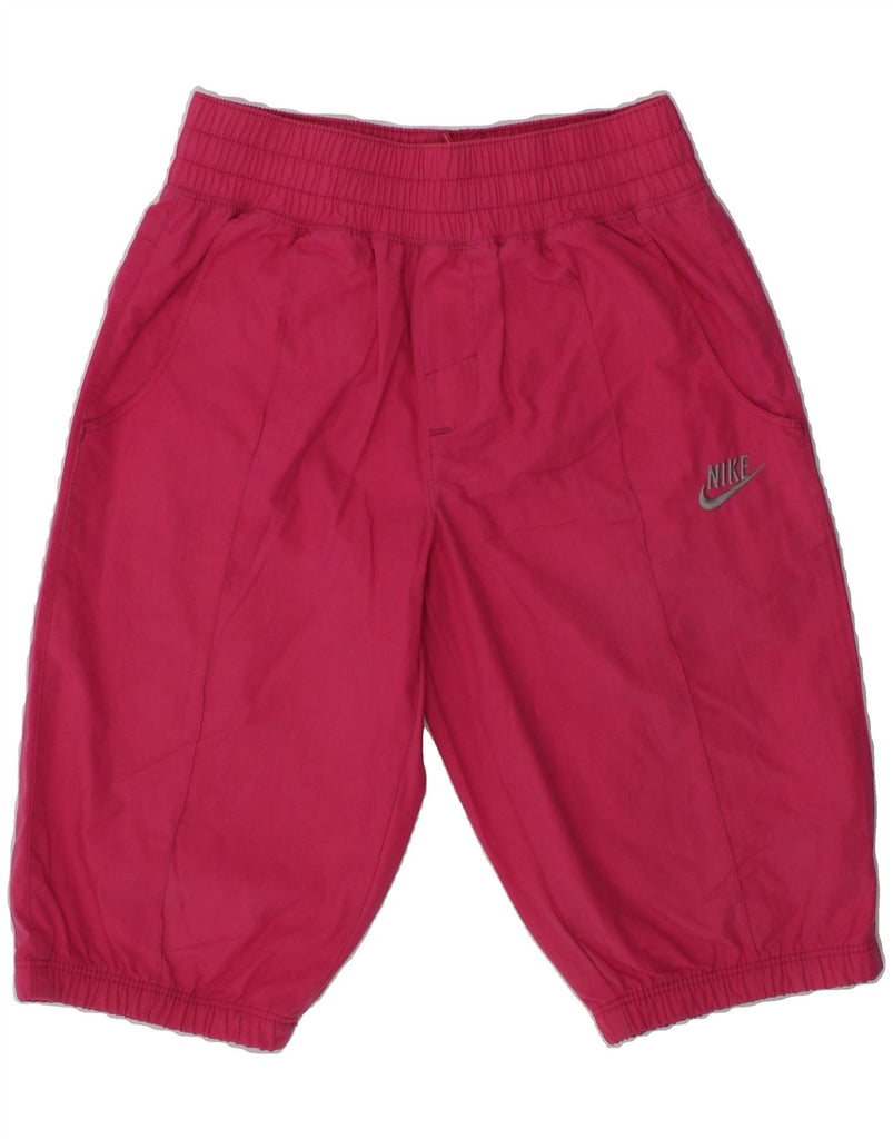 NIKE Girls Bermuda Sport Shorts 5-6 Years Medium Pink Polyester | Vintage Nike | Thrift | Second-Hand Nike | Used Clothing | Messina Hembry 