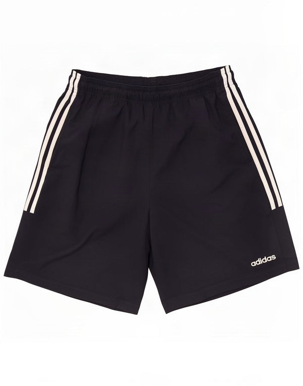 Adidas Mens Sport Shorts Large Navy Blue Polyester