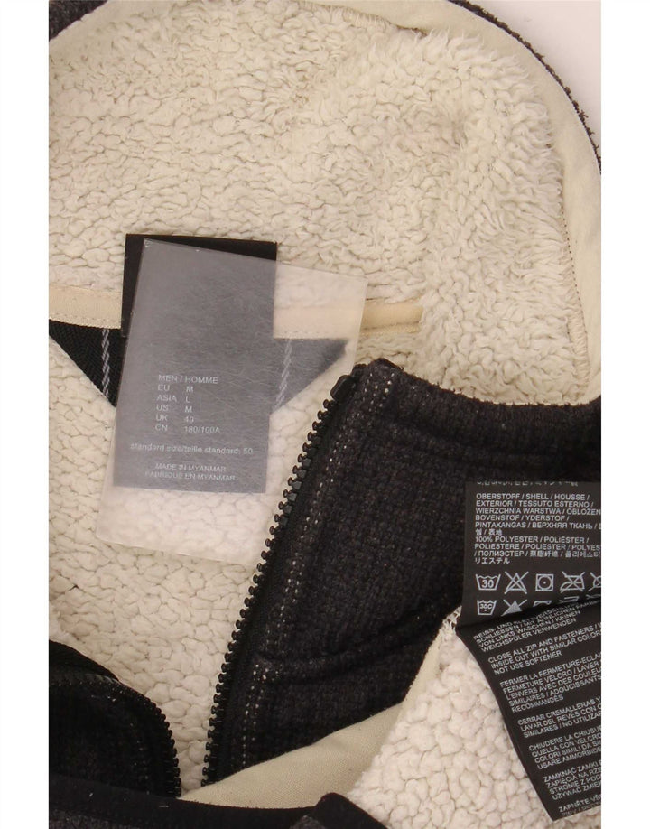 Jack Wolfskin Mens Bomber Jacket UK 40 Medium Black Polyester