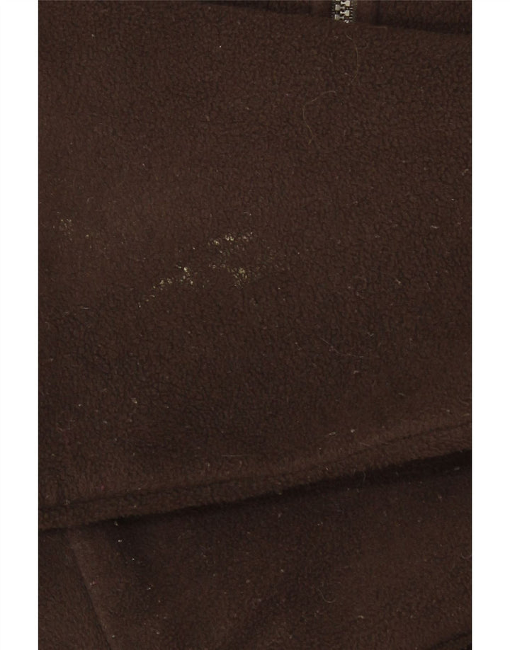 Musto Womens Fleece Jacket UK 12 Medium Brown Polyester