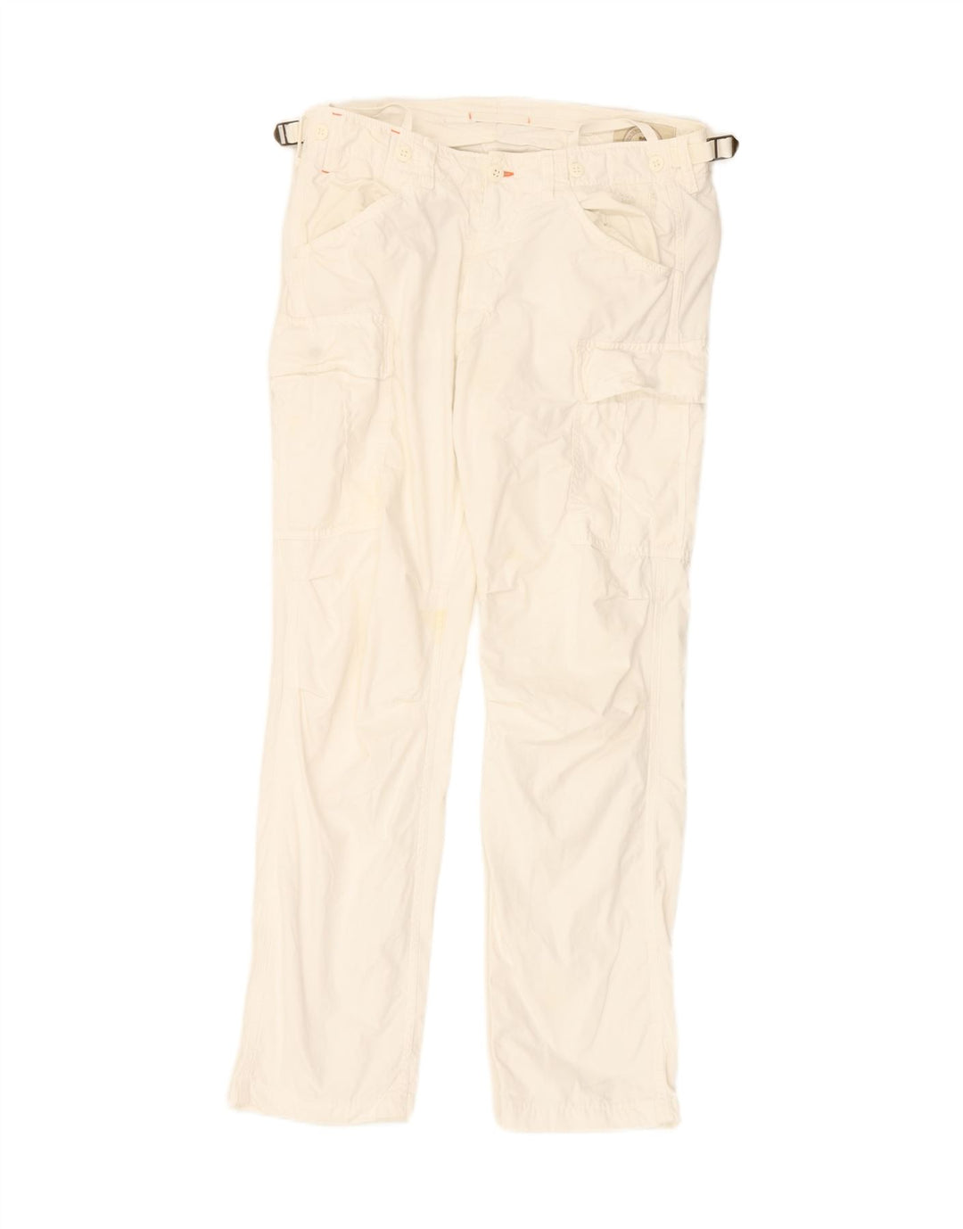 MASON'S Womens Chino Trousers IT 46 W33 L27 White Cotton Vintage Mason's and Second-Hand Mason's from Messina Hembry 