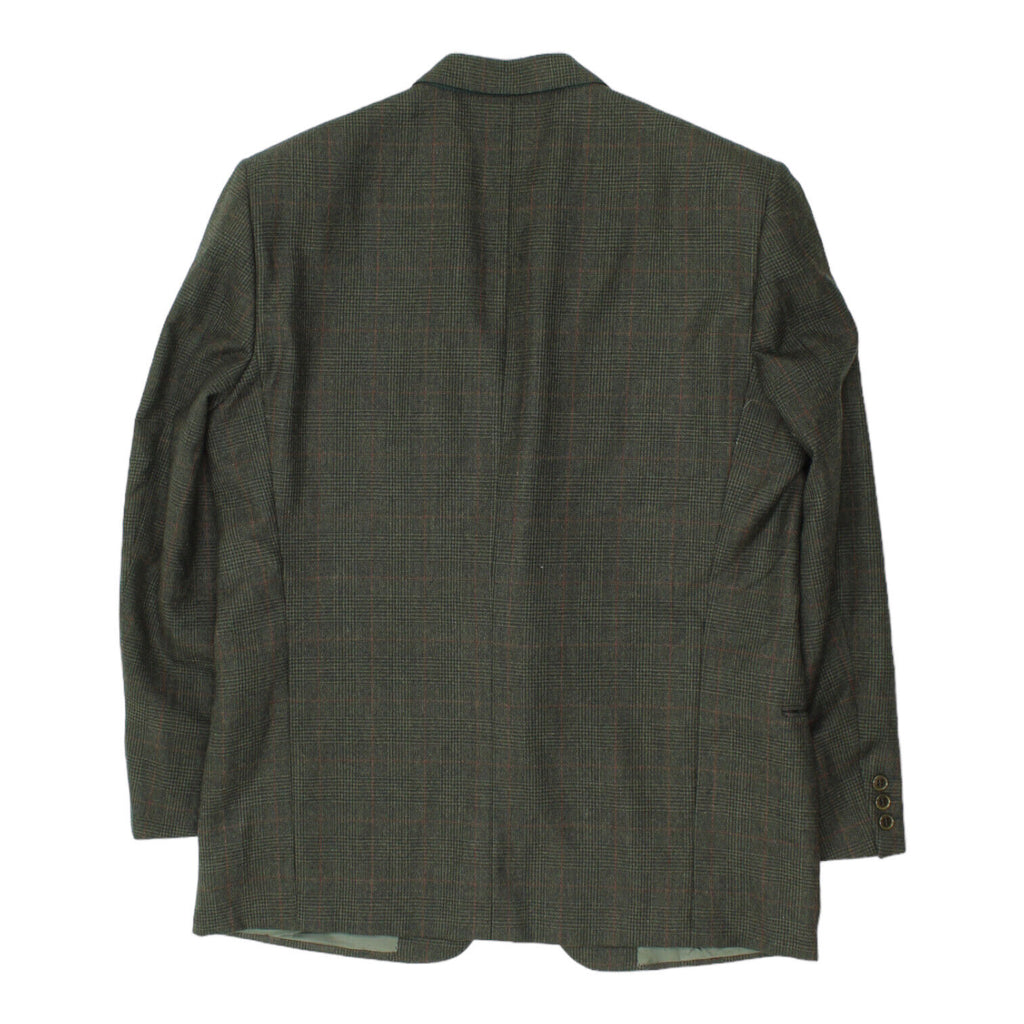Valentino Mens Dark Green Blazer Jacket | Vintage High End Luxury Designer Suit | Vintage Messina Hembry | Thrift | Second-Hand Messina Hembry | Used Clothing | Messina Hembry 