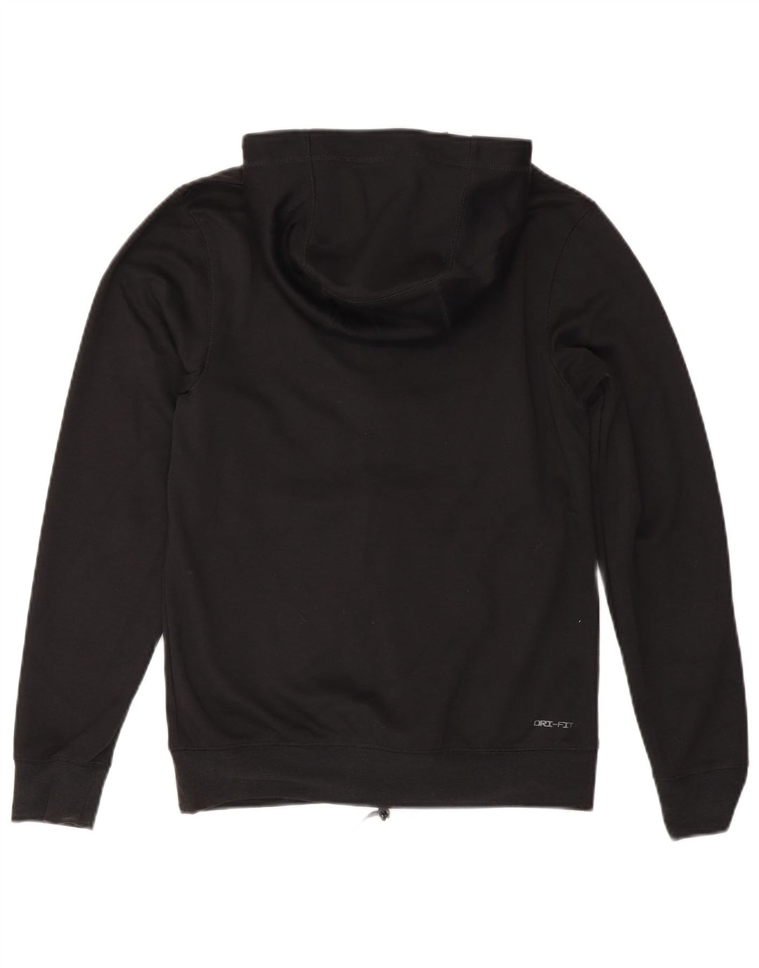 JORDAN Mens Dri Fit Zip Hoodie Sweater XS Black Polyester