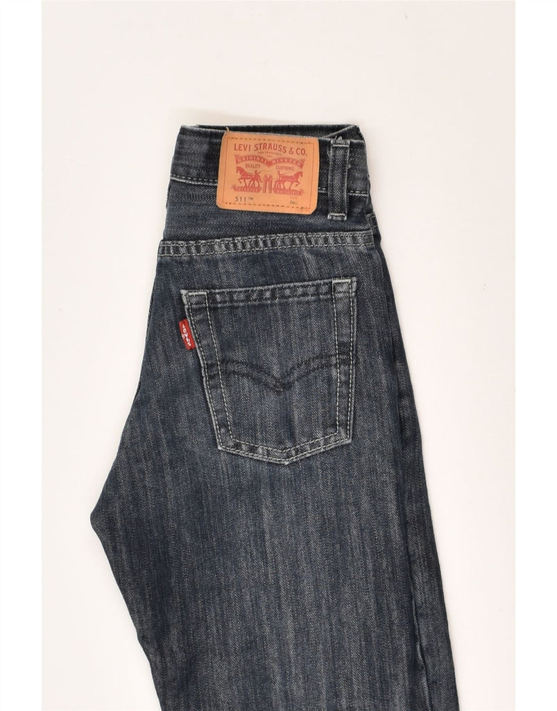 LEVI'S Boys 511 Slim Jeans 6-7 Years W20 L21 Blue Cotton | Vintage Levi's | Thrift | Second-Hand Levi's | Used Clothing | Messina Hembry 