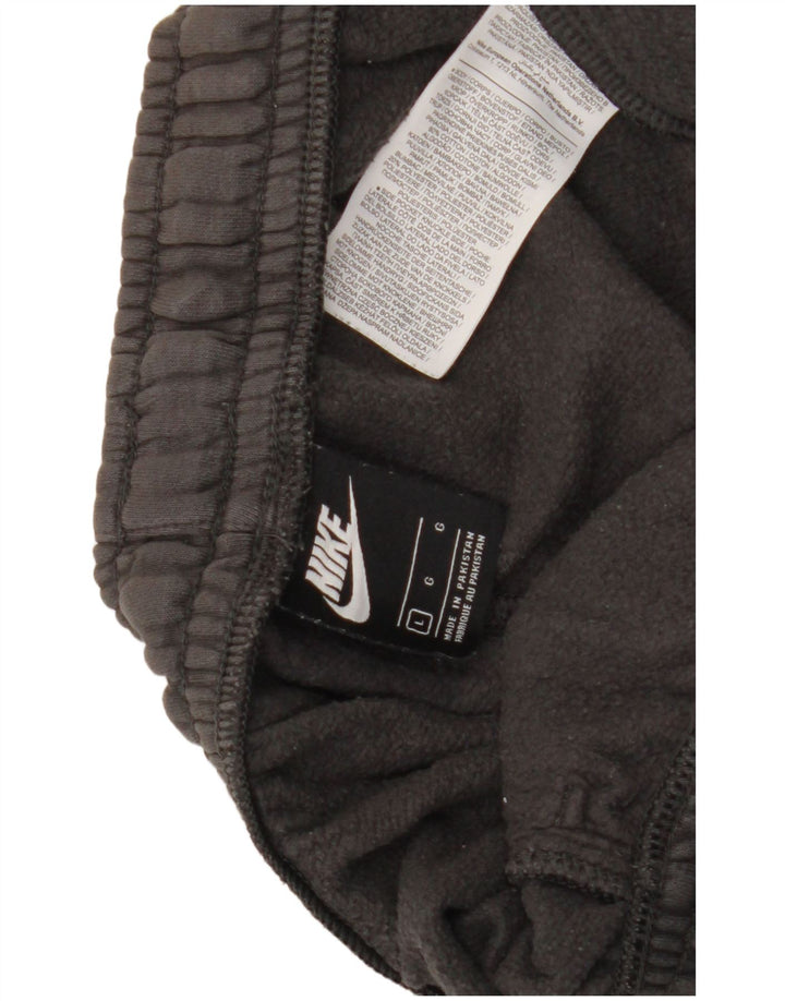 Nike Mens Graphic Tracksuit Trousers Joggers Large Grey Cotton