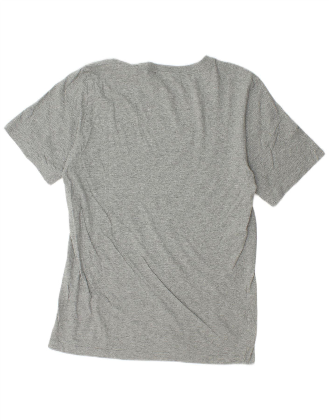 NIKE Mens Graphic T-Shirt Top Small Grey Flecked Cotton