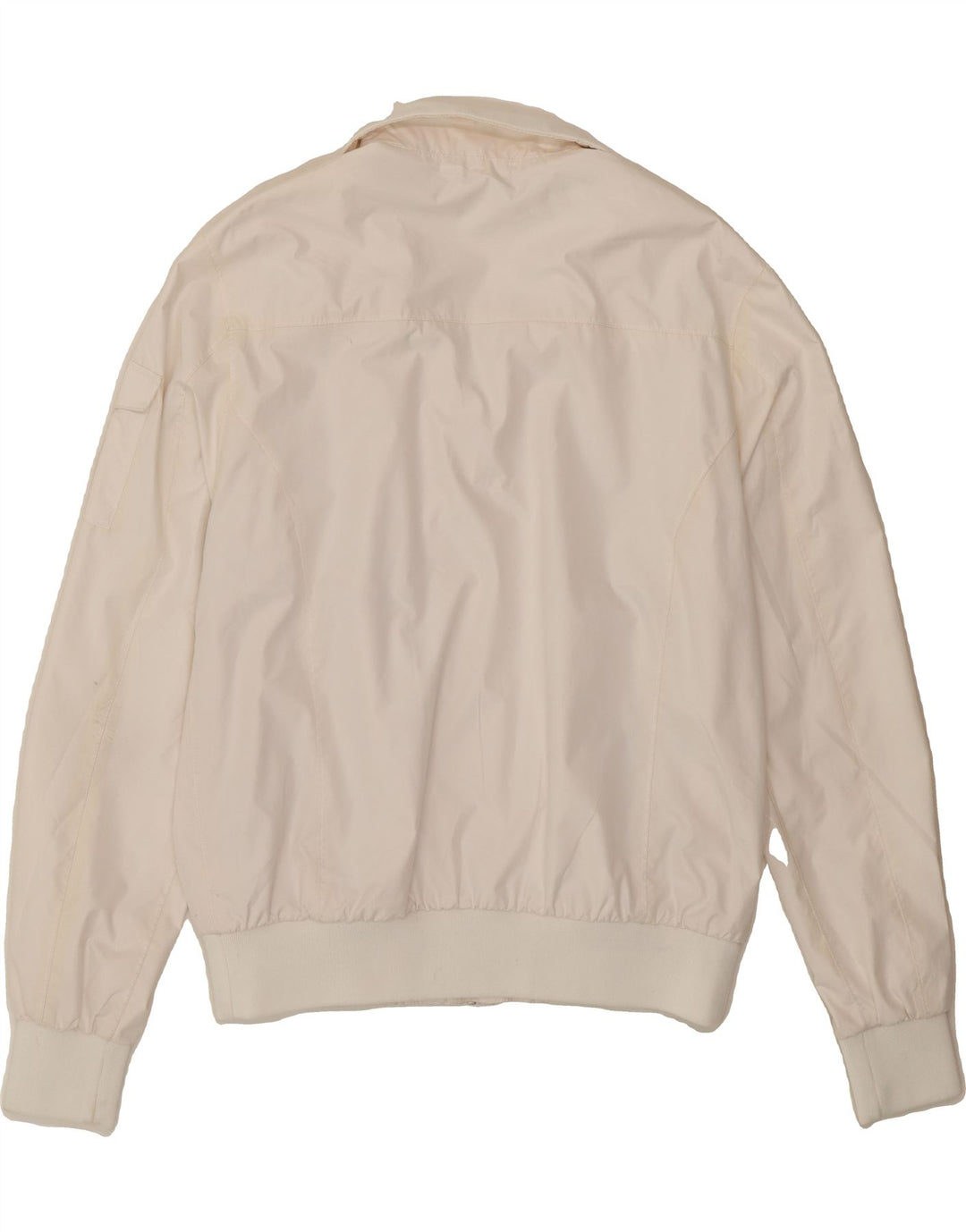NORTH SAILS Mens Bomber Jacket UK 42 XL White Polyester Vintage North Sails and Second-Hand North Sails from Messina Hembry 