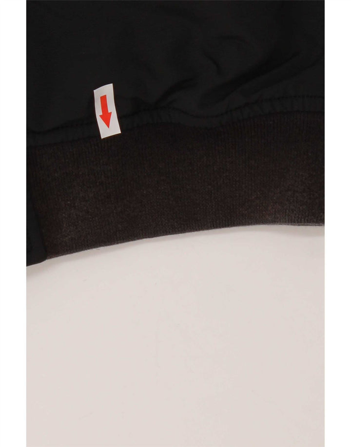 Tommy Hilfiger Mens Bomber Jacket UK 40 Large Black Nylon