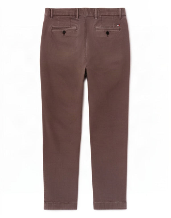 Tommy Hilfiger Mens Chino Trousers W30 L28 Grey Cotton