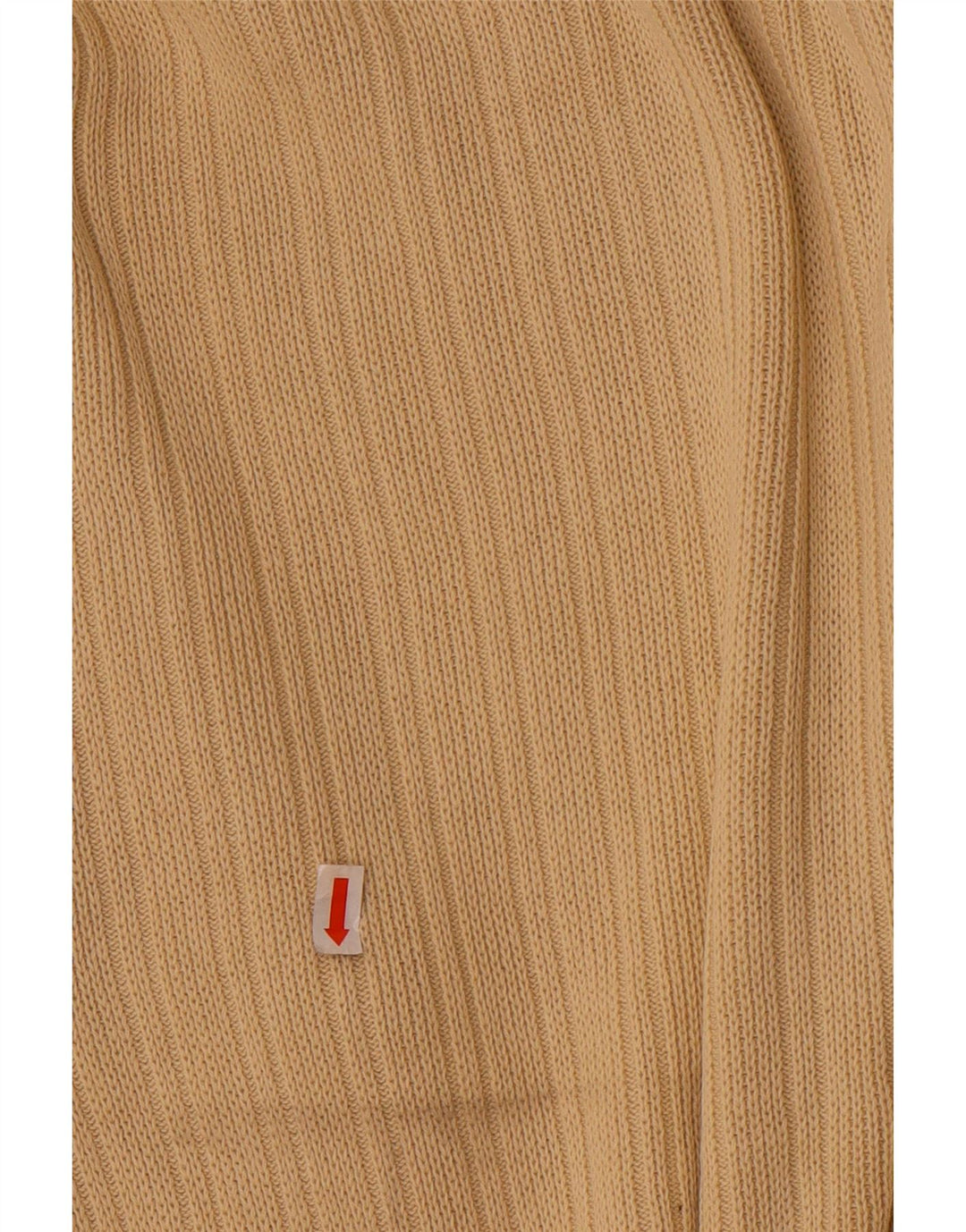 Marlboro Classics Mens V-Neck Jumper Sweater XL Beige Cotton