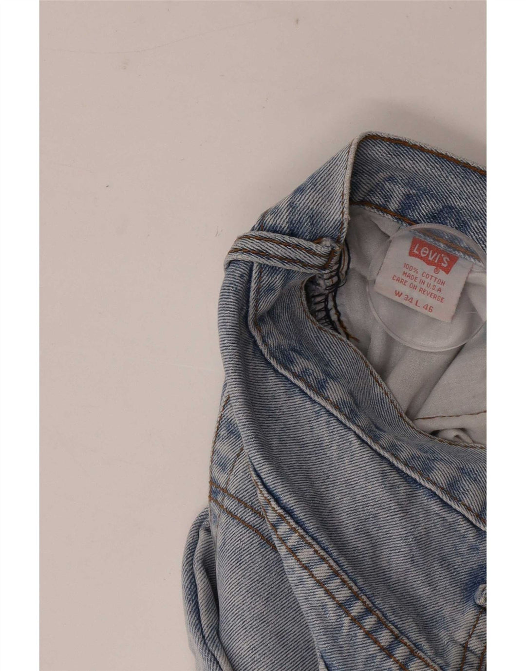 Levi's Mens Tapered Jeans W34 L28 Blue Cotton