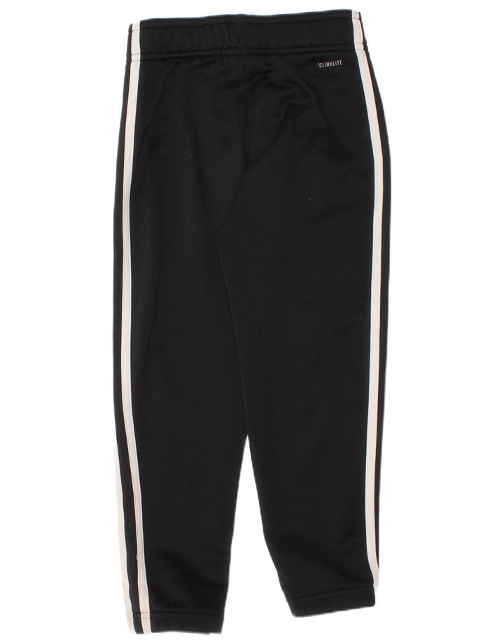 Adidas Boys Climalite Tracksuit Trousers 5-6 Years  Black Polyester
