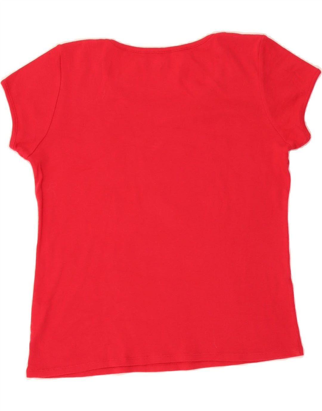 LOTTO Womens T-Shirt Top UK 20 2XL Red Vintage Lotto and Second-Hand Lotto from Messina Hembry 