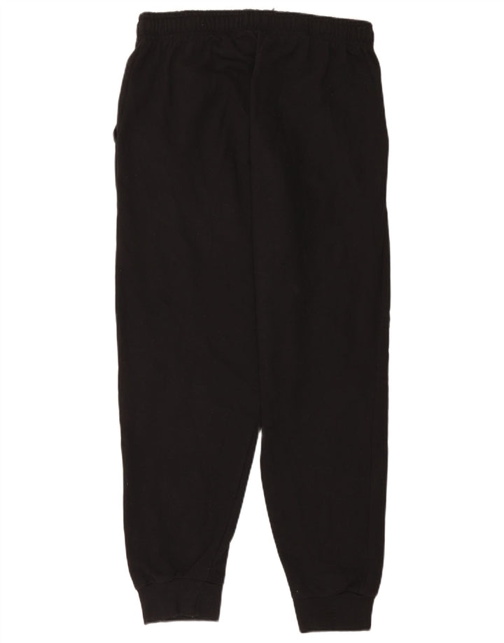 Kappa Mens Tracksuit Trousers Joggers Large Black Cotton
