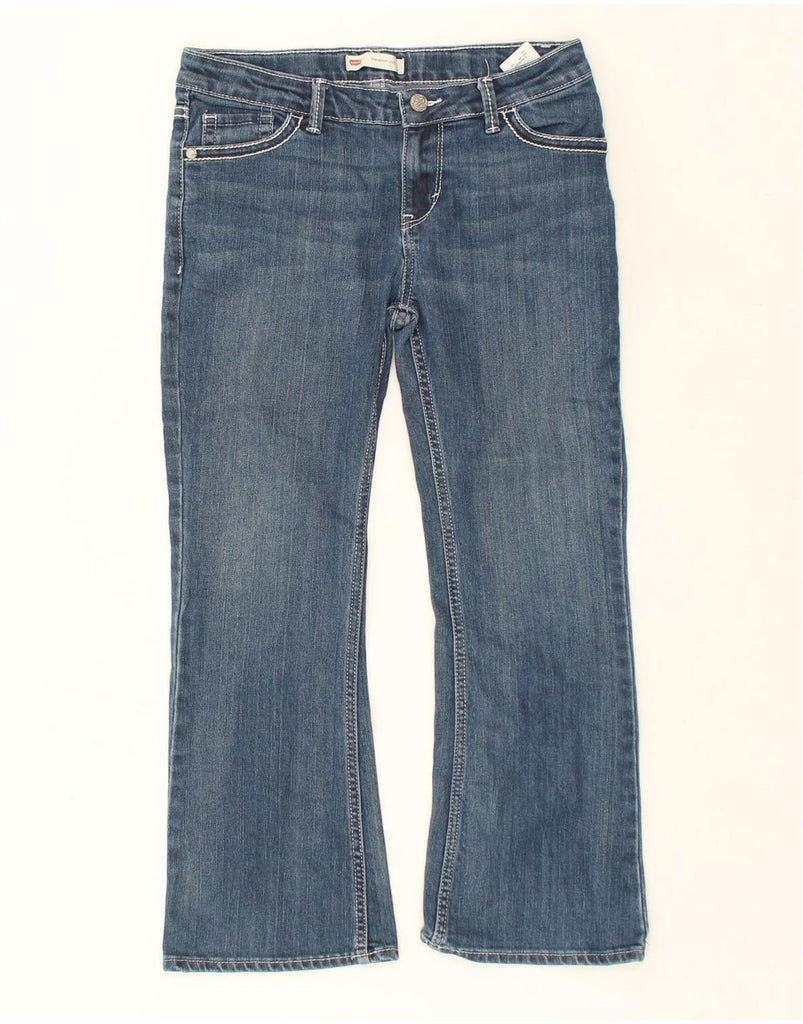 LEVI'S Girls 715 Bootcut Jeans 9-10 Years W26 L23 Blue Cotton | Vintage Levi's | Thrift | Second-Hand Levi's | Used Clothing | Messina Hembry 