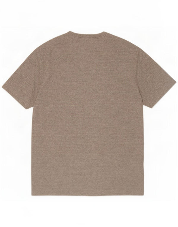 Izod Mens T-Shirt Top Small Grey Cotton