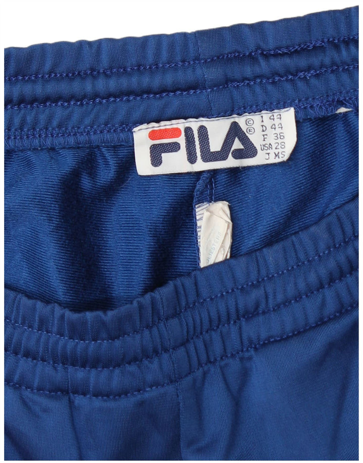 Fila Womens Tracksuit Trousers IT 44 Medium  Blue Polyester