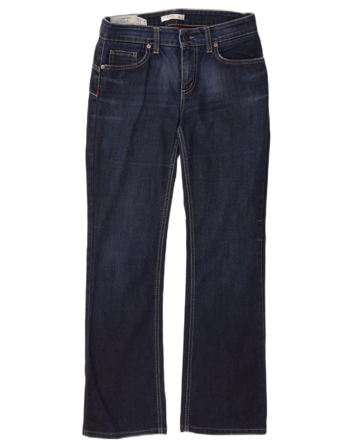 Liu Jo Womens Bootcut Jeans W29 L30 Blue Cotton