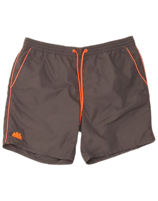 Sundek Mens Sport Shorts Large Grey Nylon