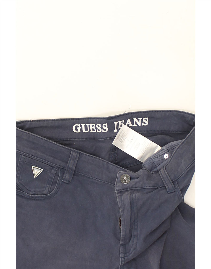 GUESS Girls Casual Shorts 13-14 Years W29 Navy Blue Cotton | Vintage Guess | Thrift | Second-Hand Guess | Used Clothing | Messina Hembry 