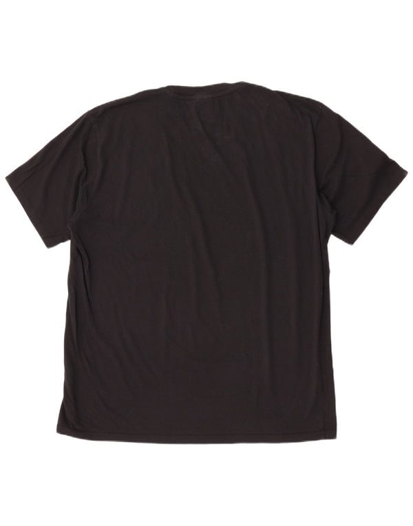 Champion Mens T-Shirt Top 2XL Black