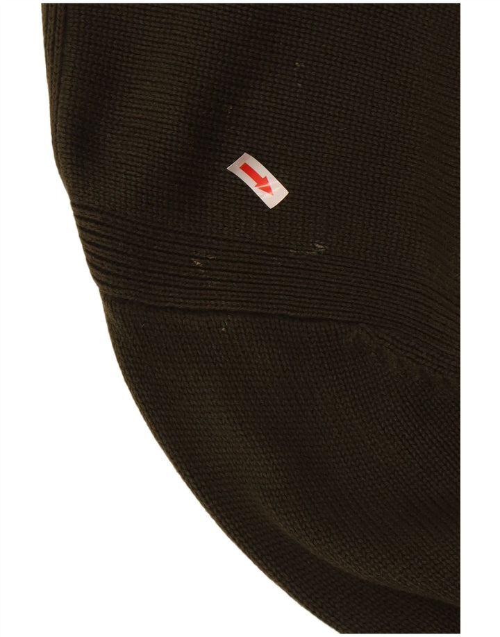 Tommy Hilfiger Mens Cardigan Sweater XL Green Cotton