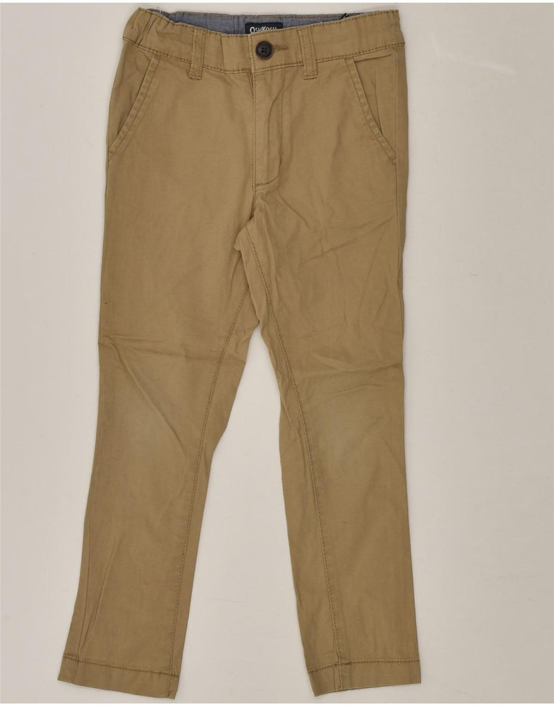 OSH KOSH Boys Slim Chino Trousers 5-6 Years W20 L20  Beige Cotton | Vintage Osh Kosh | Thrift | Second-Hand Osh Kosh | Used Clothing | Messina Hembry 