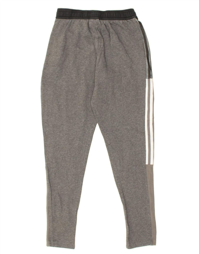 ADIDAS Mens Tracksuit Trousers XS Grey Cotton | Vintage Adidas | Thrift | Second-Hand Adidas | Used Clothing | Messina Hembry 