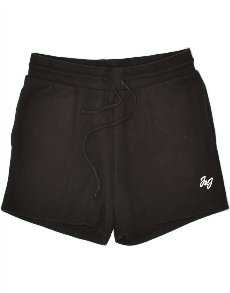 JACK & JONES Mens Sport Shorts Large Black Cotton | Vintage Jack & Jones | Thrift | Second-Hand Jack & Jones | Used Clothing | Messina Hembry 