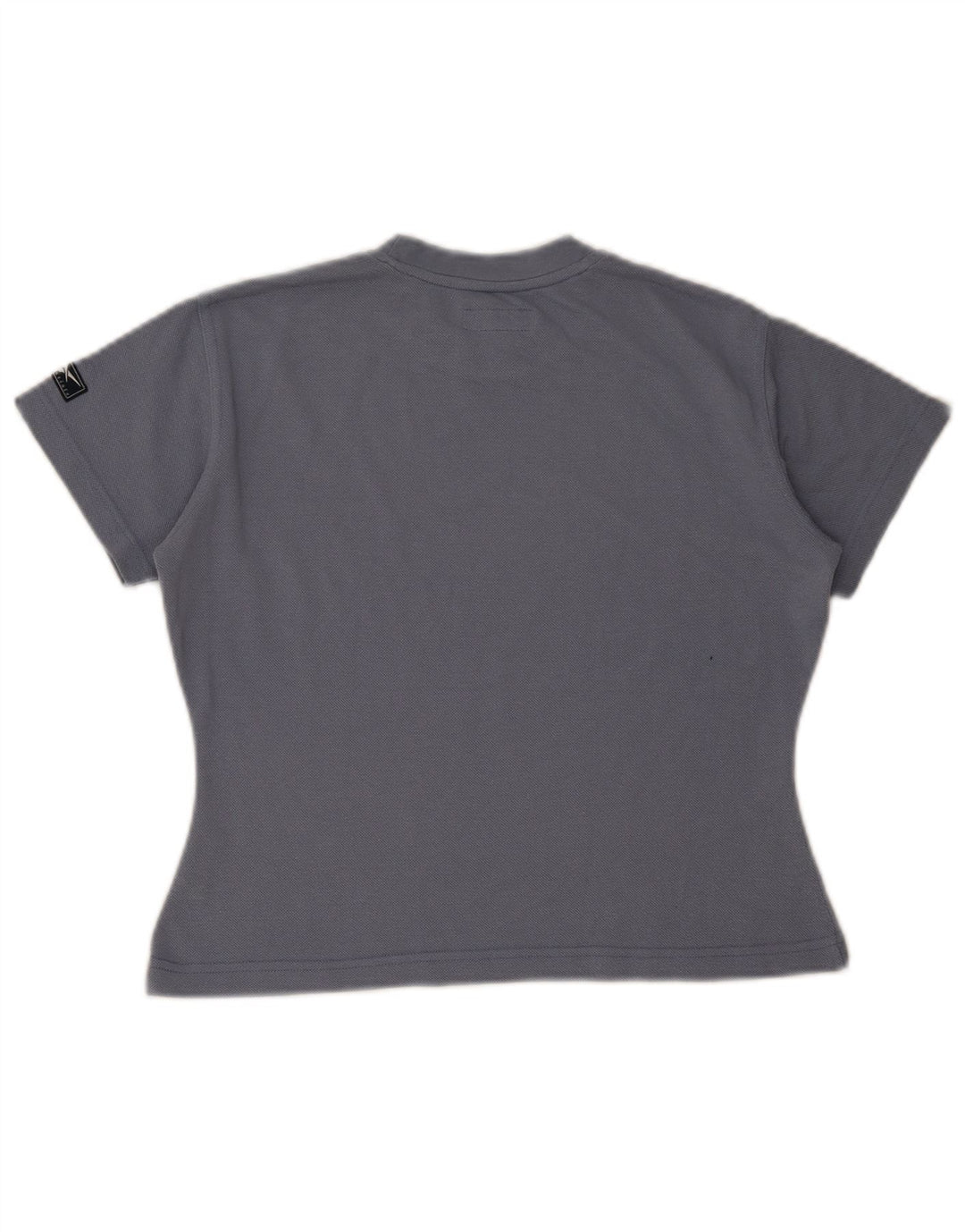 Reebok Womens Crop T-Shirt Top UK 10 Small Grey