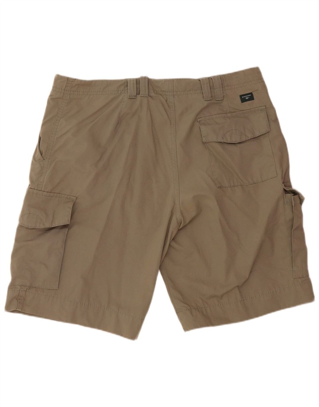 DOCKERS Mens Regular Fit Cargo Shorts W38 XL Khaki