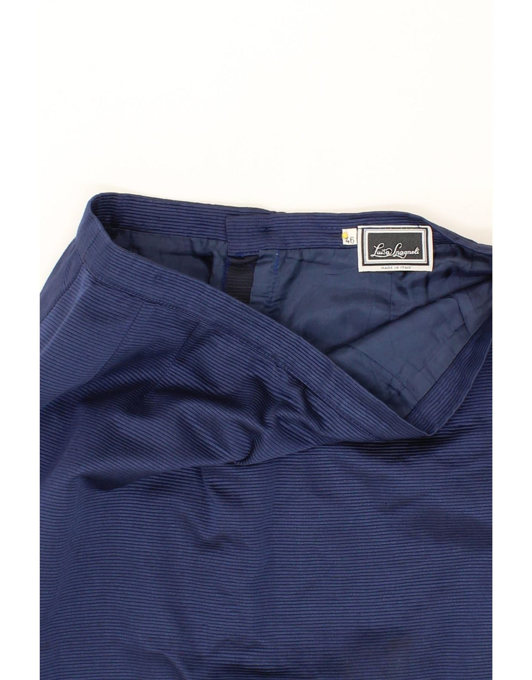 LUISA SPAGNOLI Womens Pencil Skirt IT 46 Large W30 Navy Blue Vintage Luisa Spagnoli and Second-Hand Luisa Spagnoli from Messina Hembry 