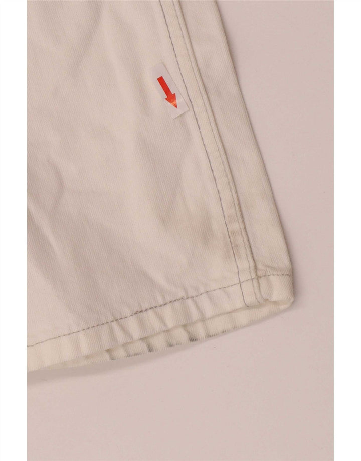 Levi's Womens 511 Slim Jeans W33 L34 White Cotton