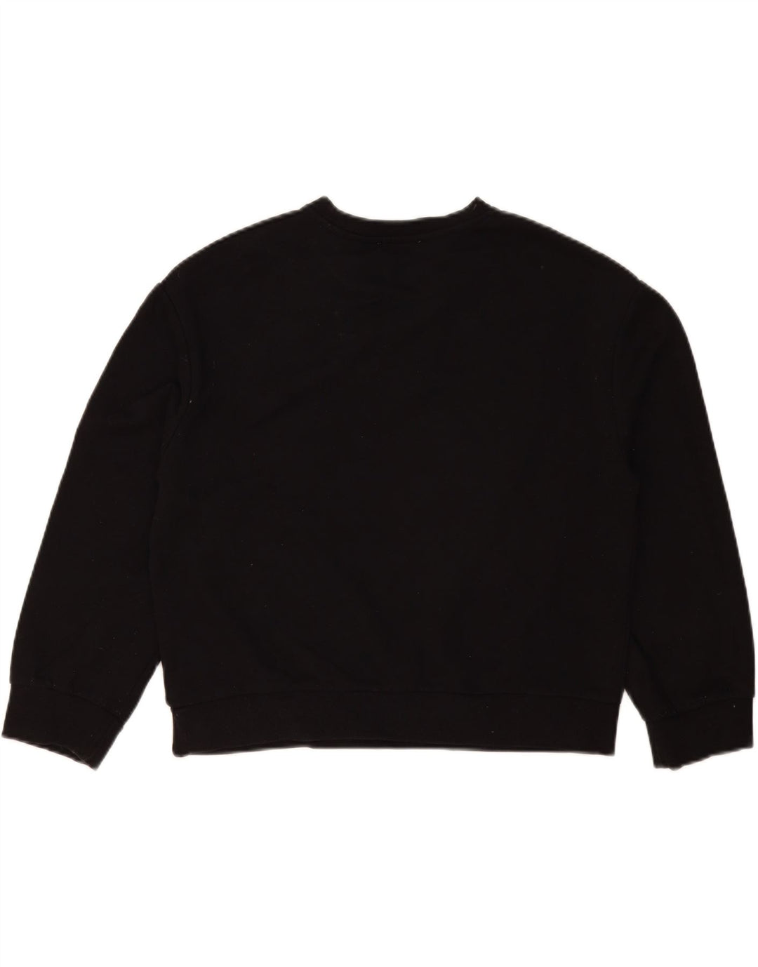 Zara Womens Oversized Sweatshirt Jumper UK 10 Small Black