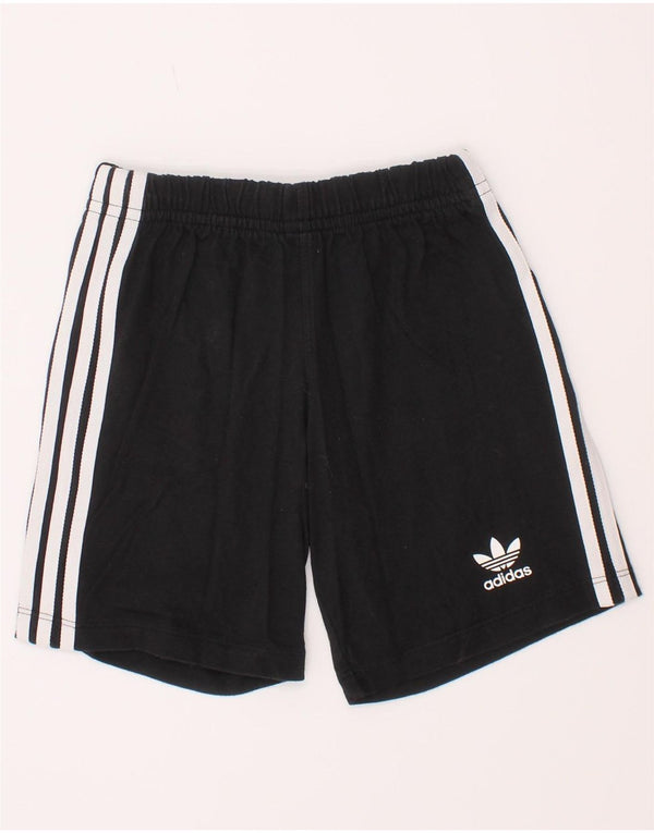 Adidas Boys Sport Shorts 3-4 Years  Black Cotton