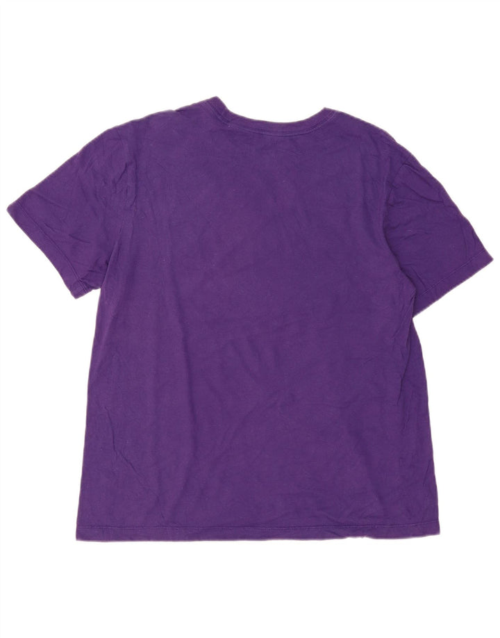 Nike Mens LSU Tigers Graphic T-Shirt Top Medium Purple