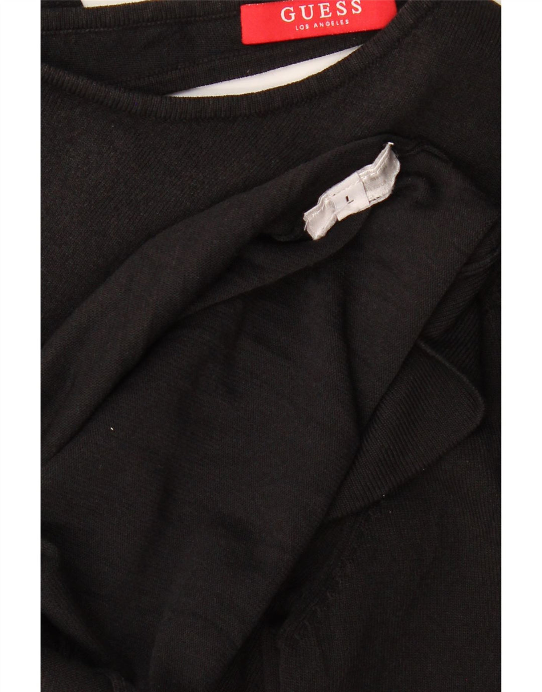 Guess Womens 3/4 Sleeve Jumper Dress UK 14 Large Black