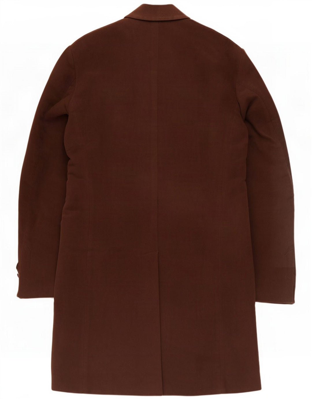 Guess Mens Overcoat UK 38 Medium Brown Cotton