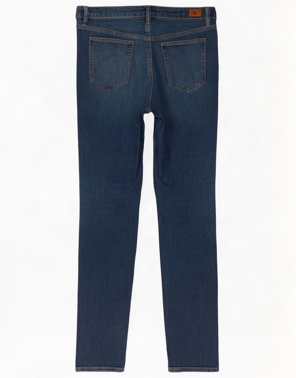 Ralph Lauren Womens High Waist Slim Jeans US 14 XL W34 L29 Blue Cotton