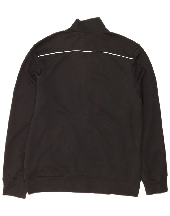 Starter Mens Tracksuit Top Jacket UK 38/40 Medium Black Colourblock