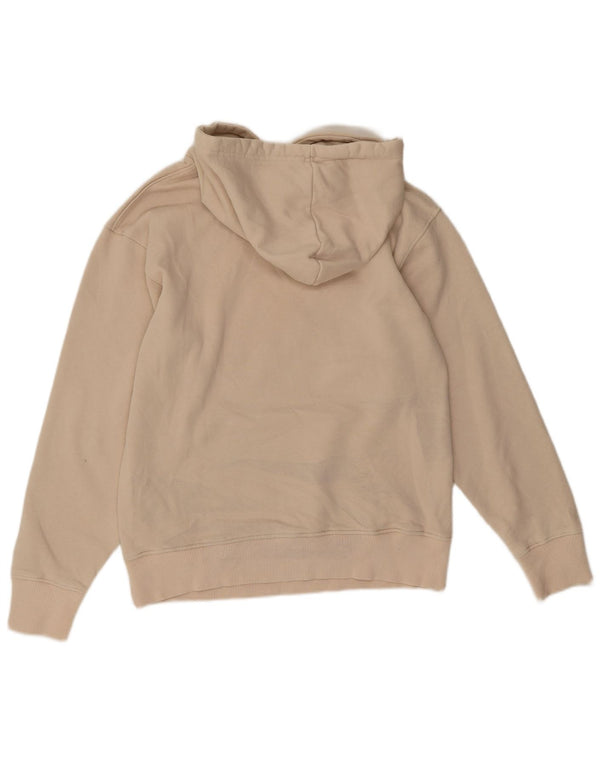 Zara Womens Oversized Hoodie Jumper UK 10 Small Beige