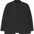 Crew Clothing Mens 2 Button Blazer Jacket UK 44 2XL Grey Polyester