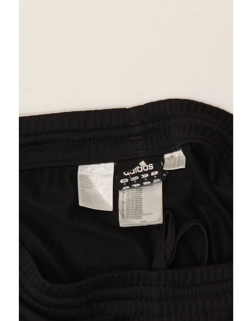 ADIDAS Mens Tracksuit Trousers Small  Black Polyester Vintage Adidas and Second-Hand Adidas from Messina Hembry 