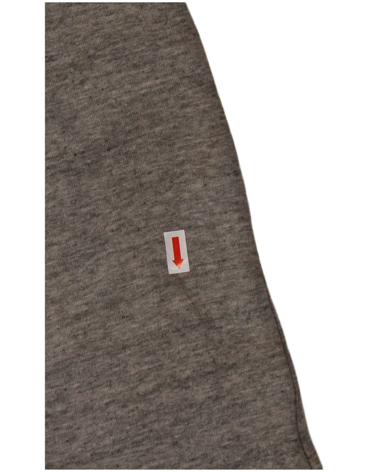 JACK WILLS Womens Oversized Hoodie Jumper UK 10 Small Grey Cotton