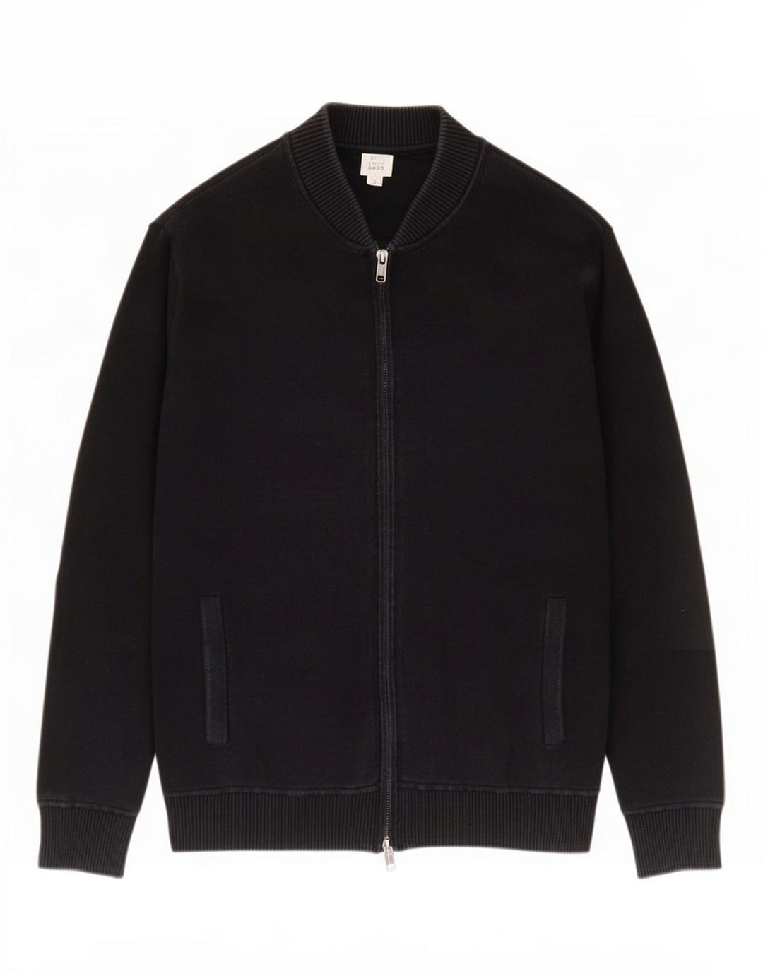 Gap Mens Cardigan Sweater Medium Black Cotton