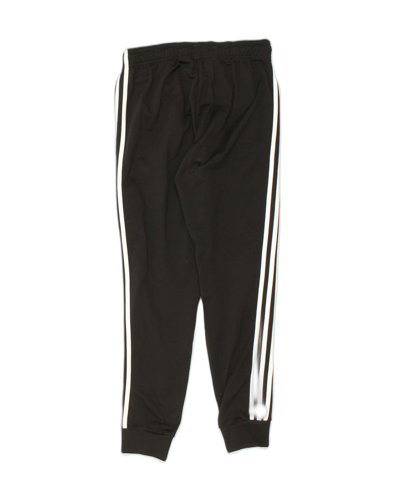 ADIDAS Womens Tracksuit Trousers UK 10 Small Black Polyester | Vintage Adidas | Thrift | Second-Hand Adidas | Used Clothing | Messina Hembry 