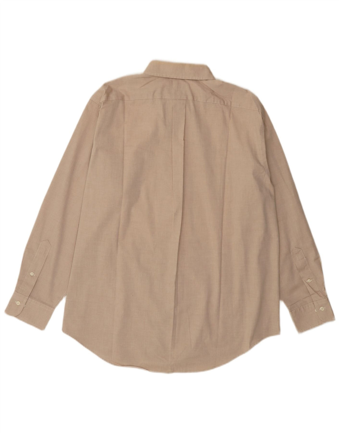 RALPH LAUREN Mens Shirt Size 17 1/2 XL Beige Cotton