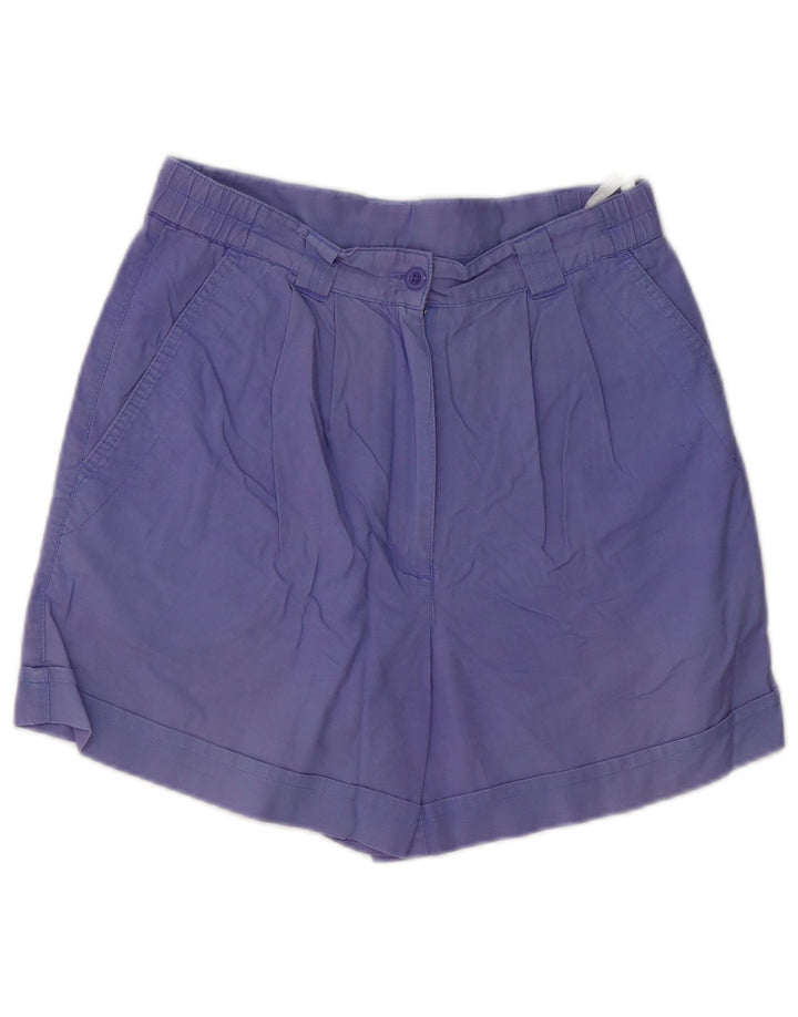 Vintage Womens Pegged Chino Shorts W28 Medium Purple